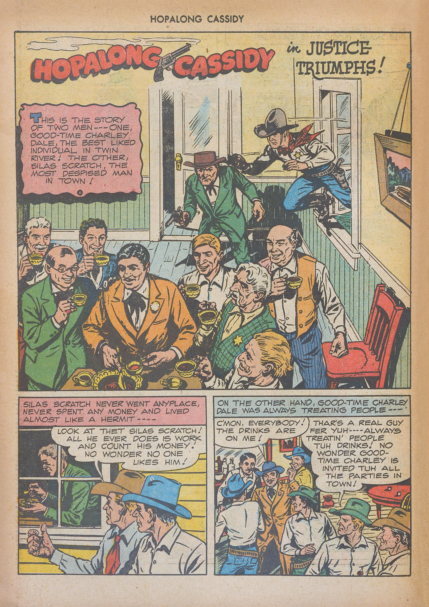 Read online Hopalong Cassidy comic -  Issue #22 - 42
