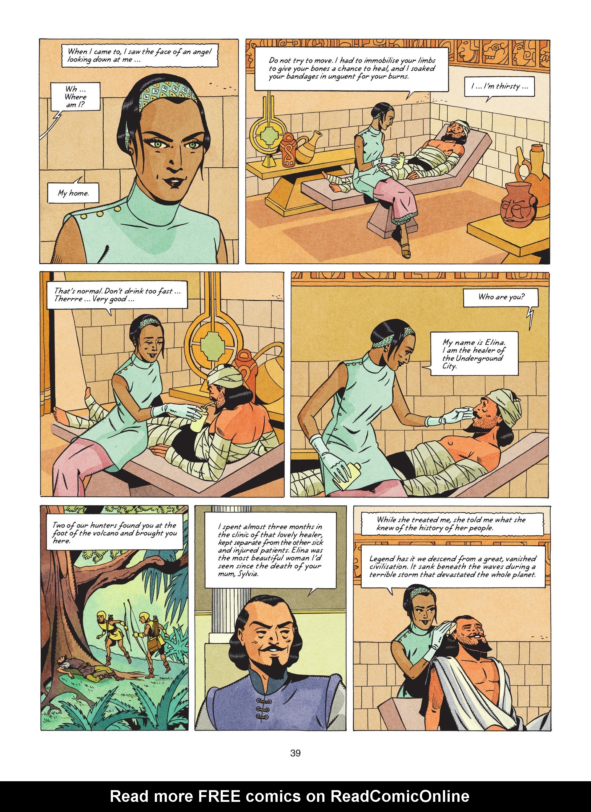 Read online Before Blake & Mortimer comic -  Issue #2 - 40