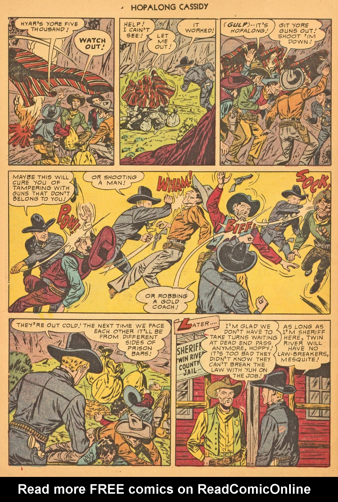 Read online Hopalong Cassidy comic -  Issue #50 - 48