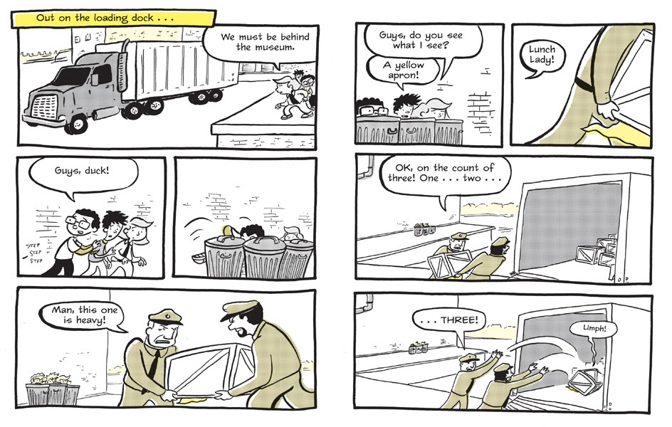 Read online Lunch Lady and the Field Trip Fiasco comic -  Issue # Full - 34