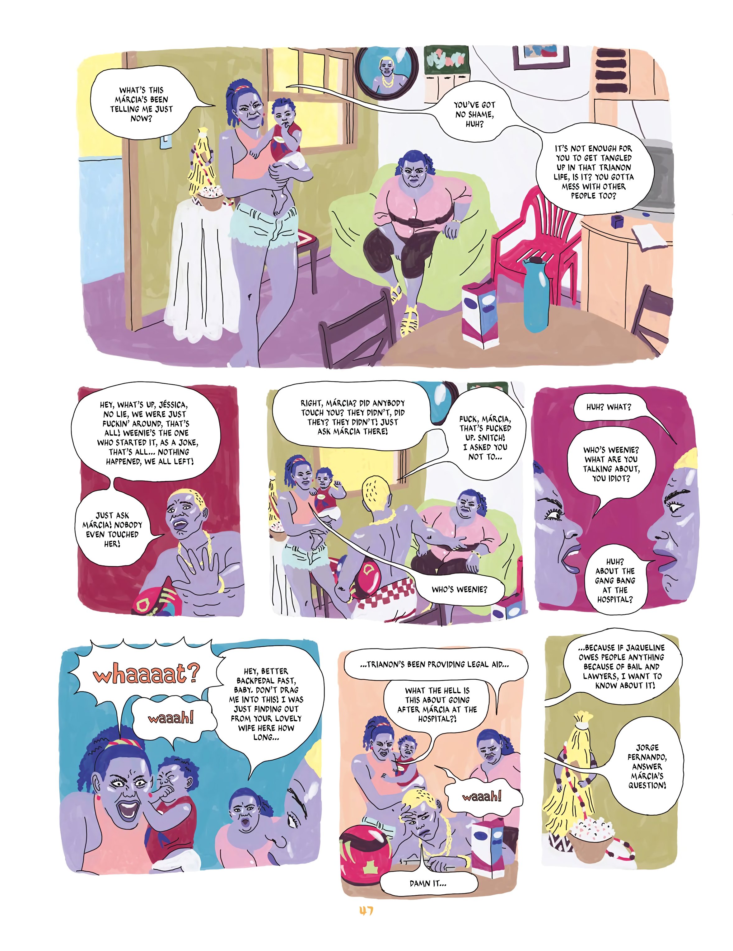Read online Listen, Beautiful Márcia comic -  Issue # TPB - 48