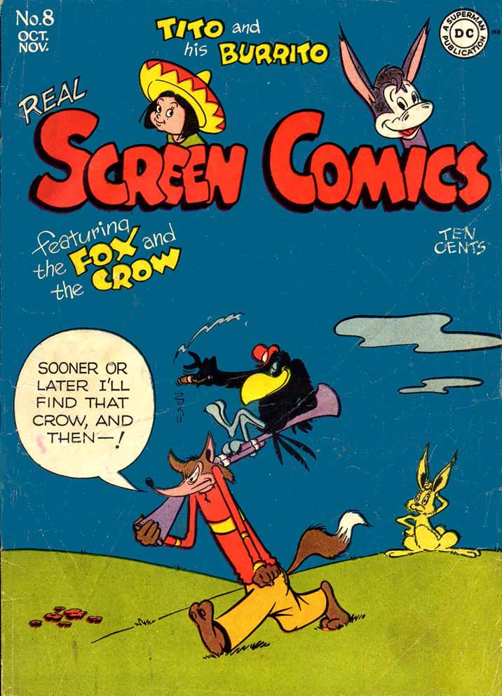 Read online Real Screen Comics comic -  Issue #8 - 1