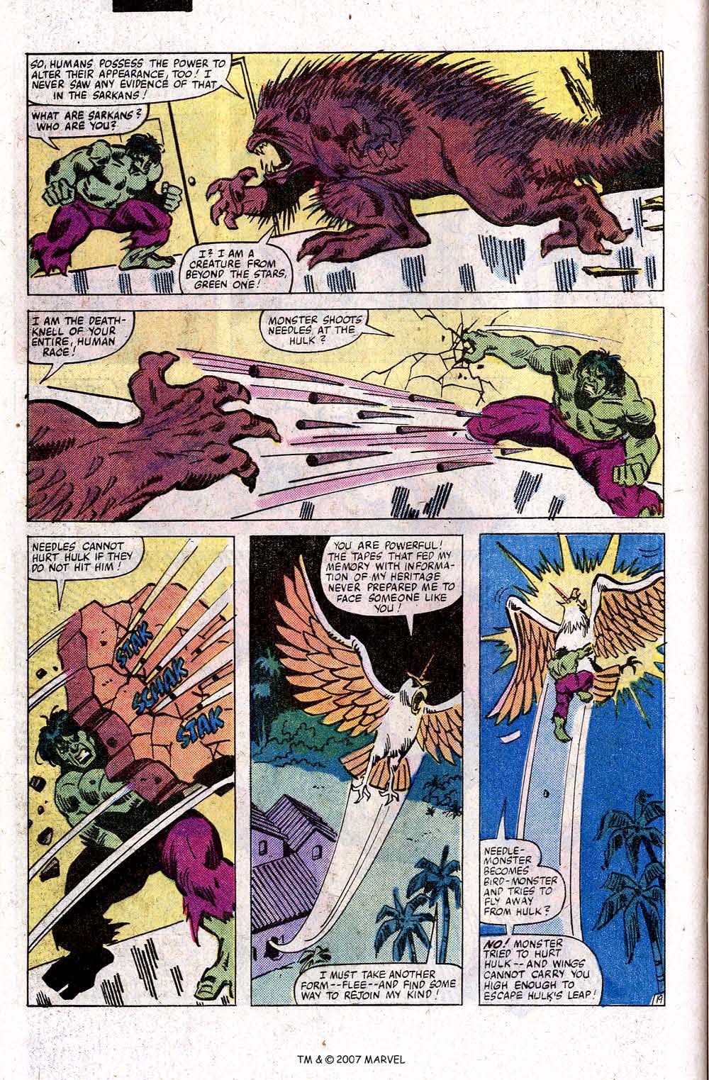 Read online The Incredible Hulk (1968) comic -  Issue #262 - 28