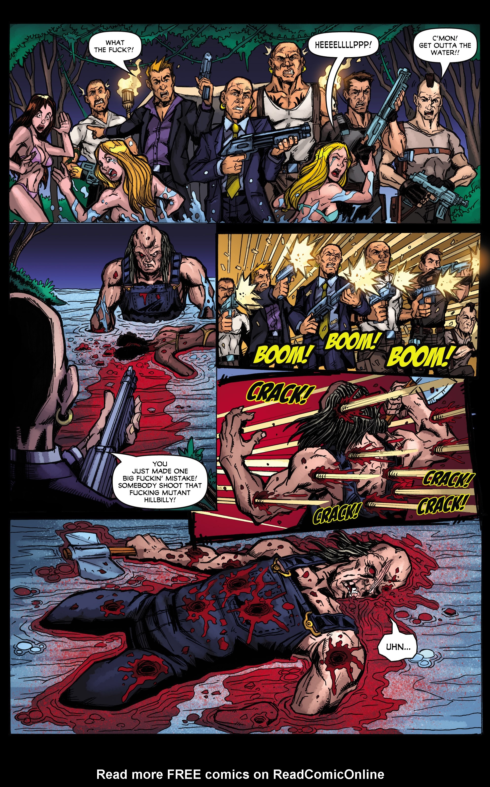 Read online Hatchet: Vengeance comic -  Issue #1 - 13