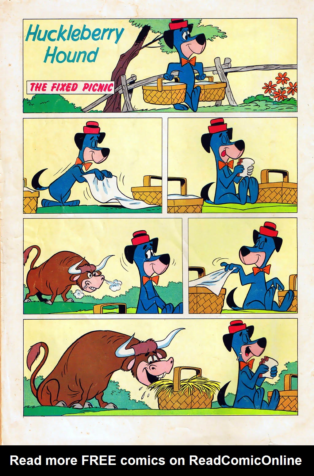Read online Huckleberry Hound (1960) comic -  Issue #30 - 36
