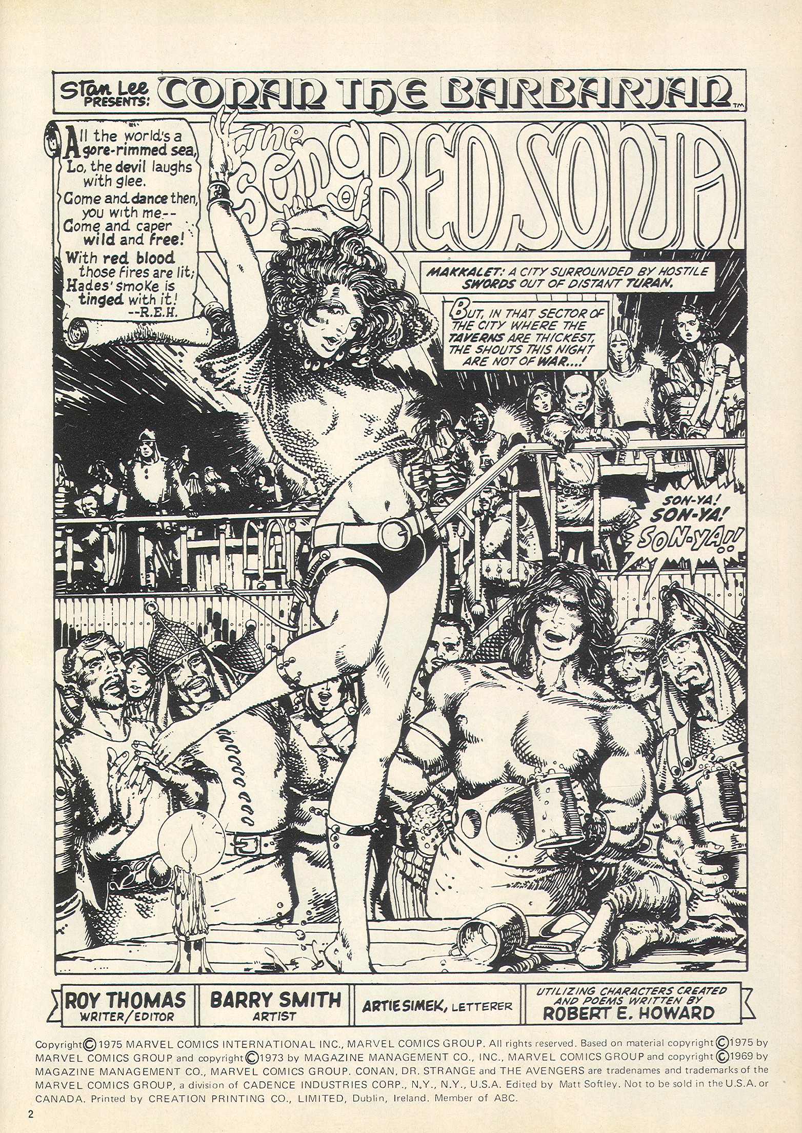 Read online The Avengers (1973) comic -  Issue #103 - 2