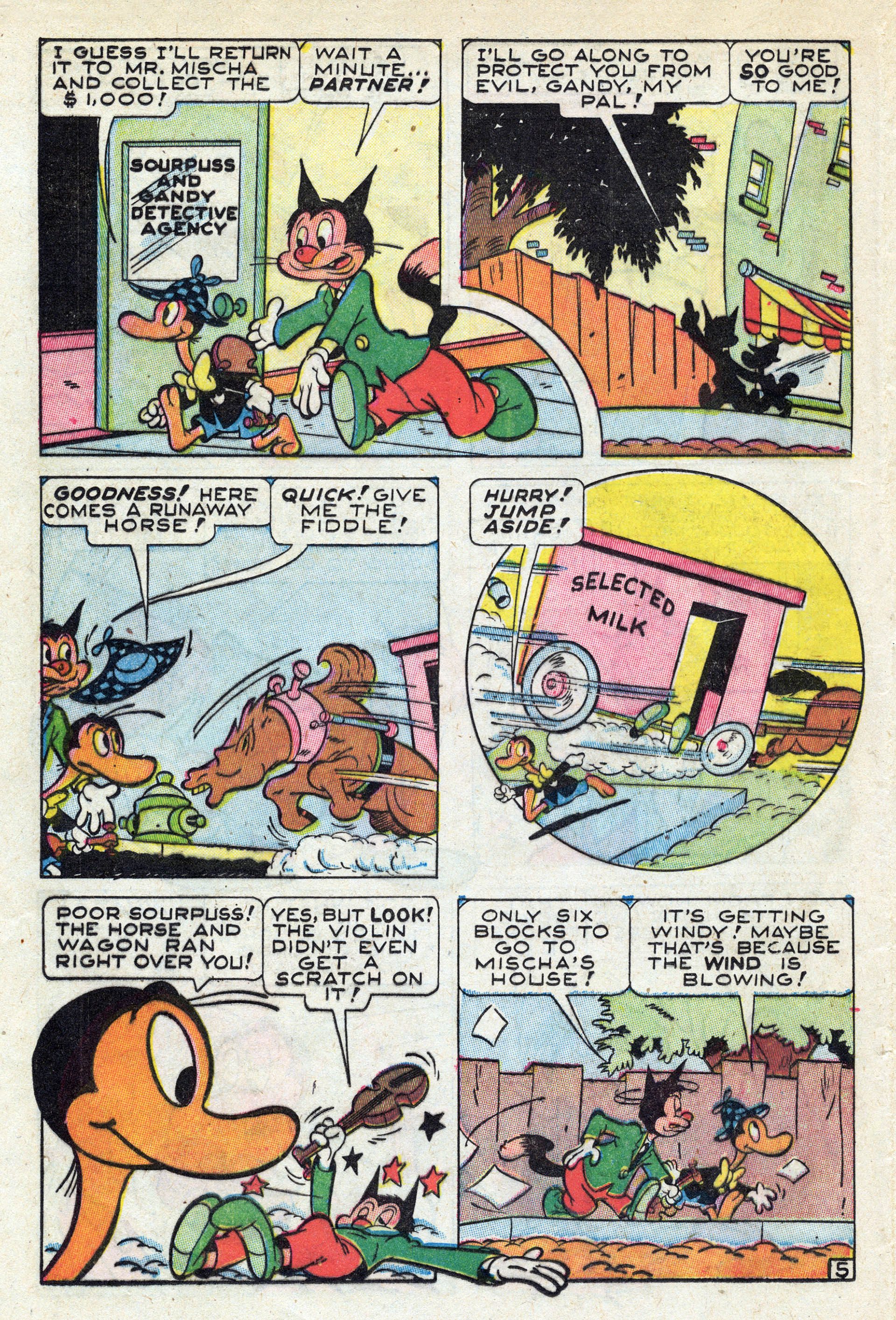 Read online Paul Terry's Mighty Mouse Comics comic -  Issue #3 - 25