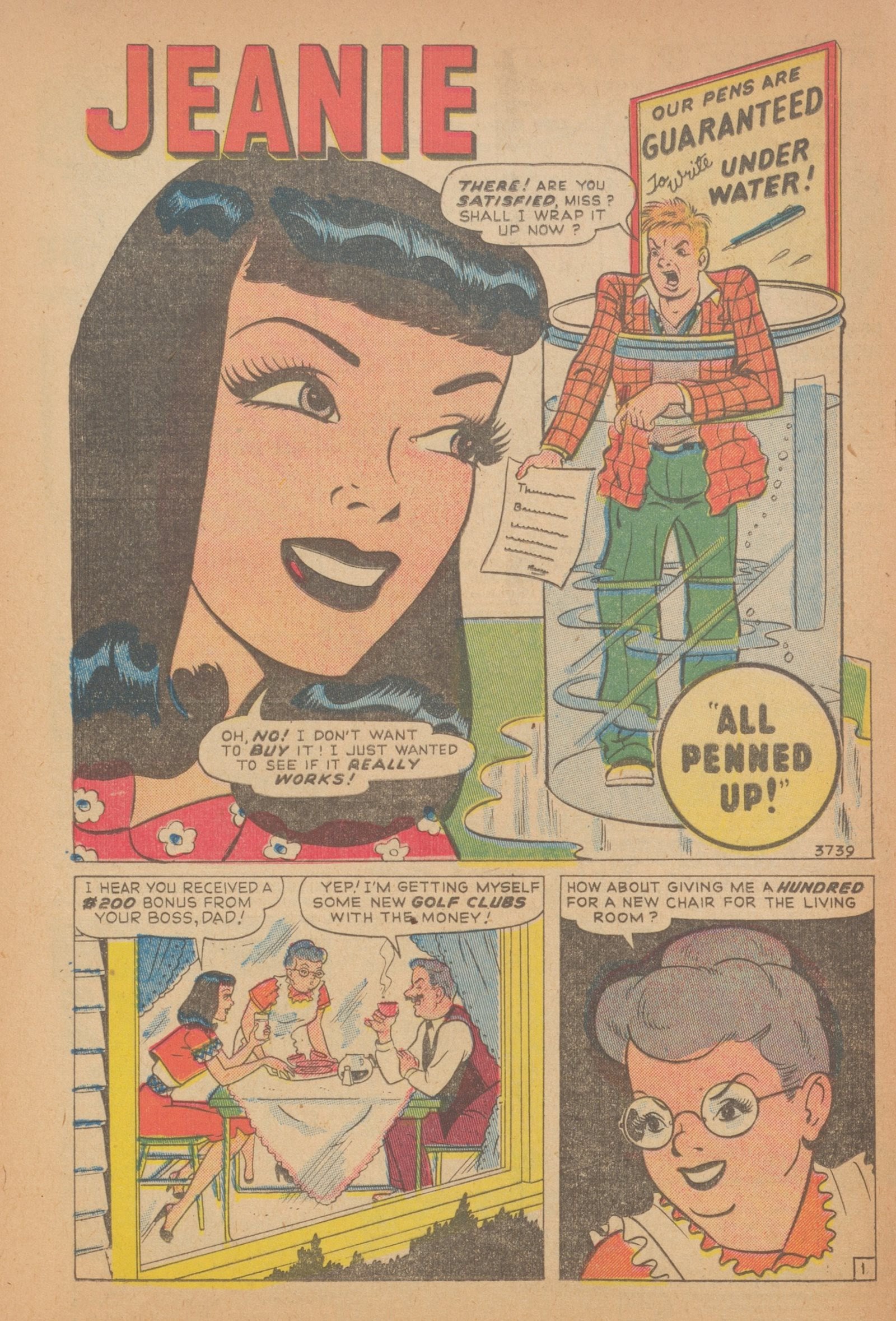 Read online Jeanie Comics comic -  Issue #23 - 34