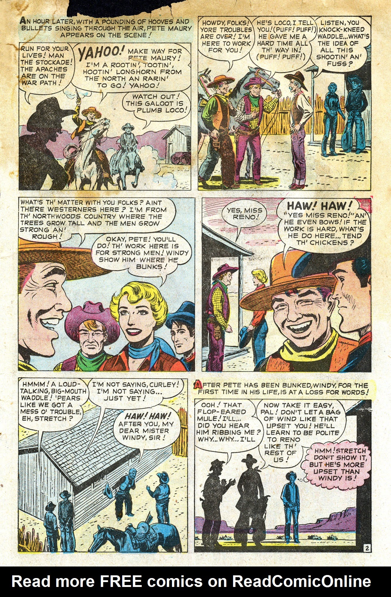 Read online Reno Browne, Hollywood's Greatest Cowgirl comic -  Issue #52 - 11