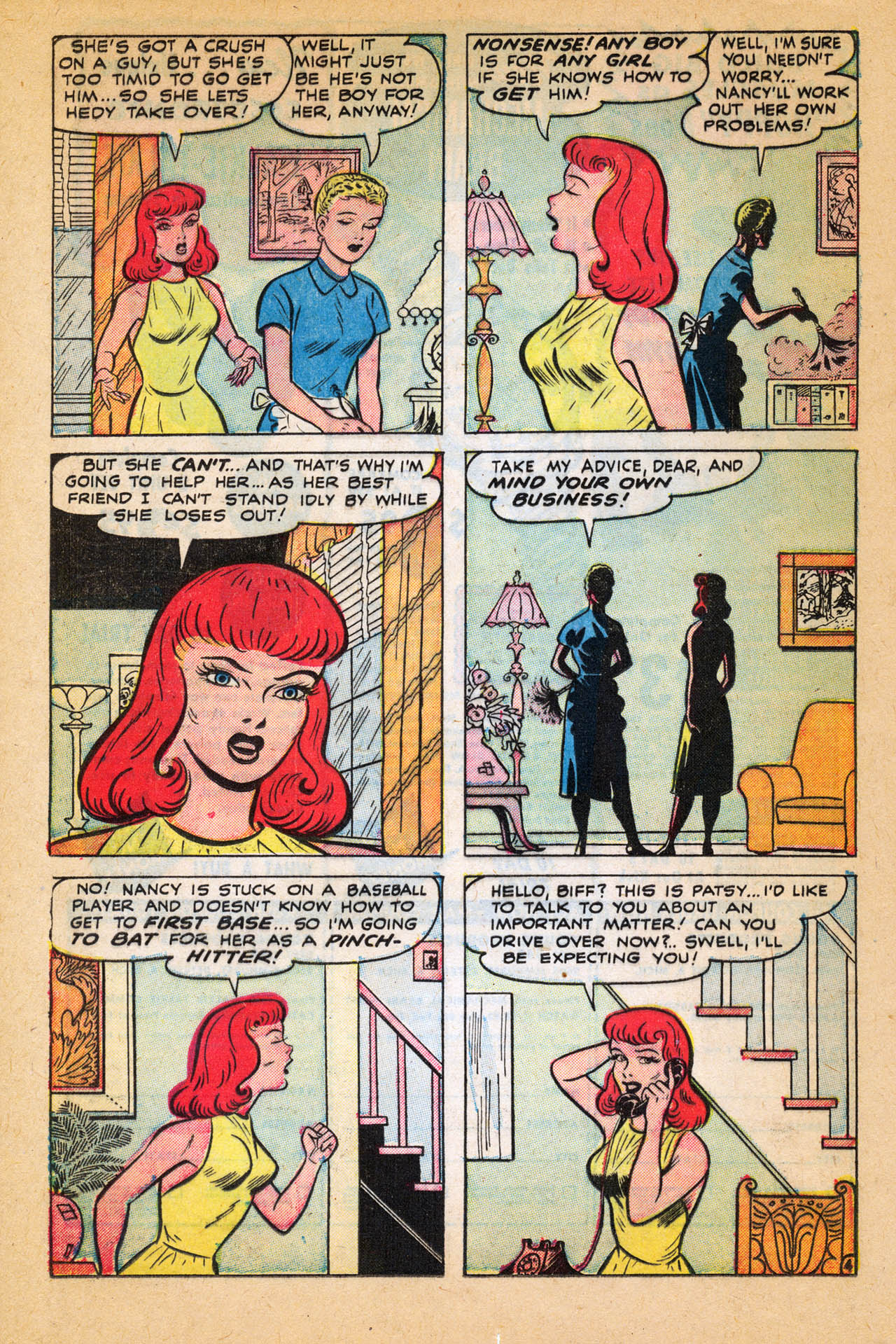 Read online Patsy Walker comic -  Issue #44 - 16