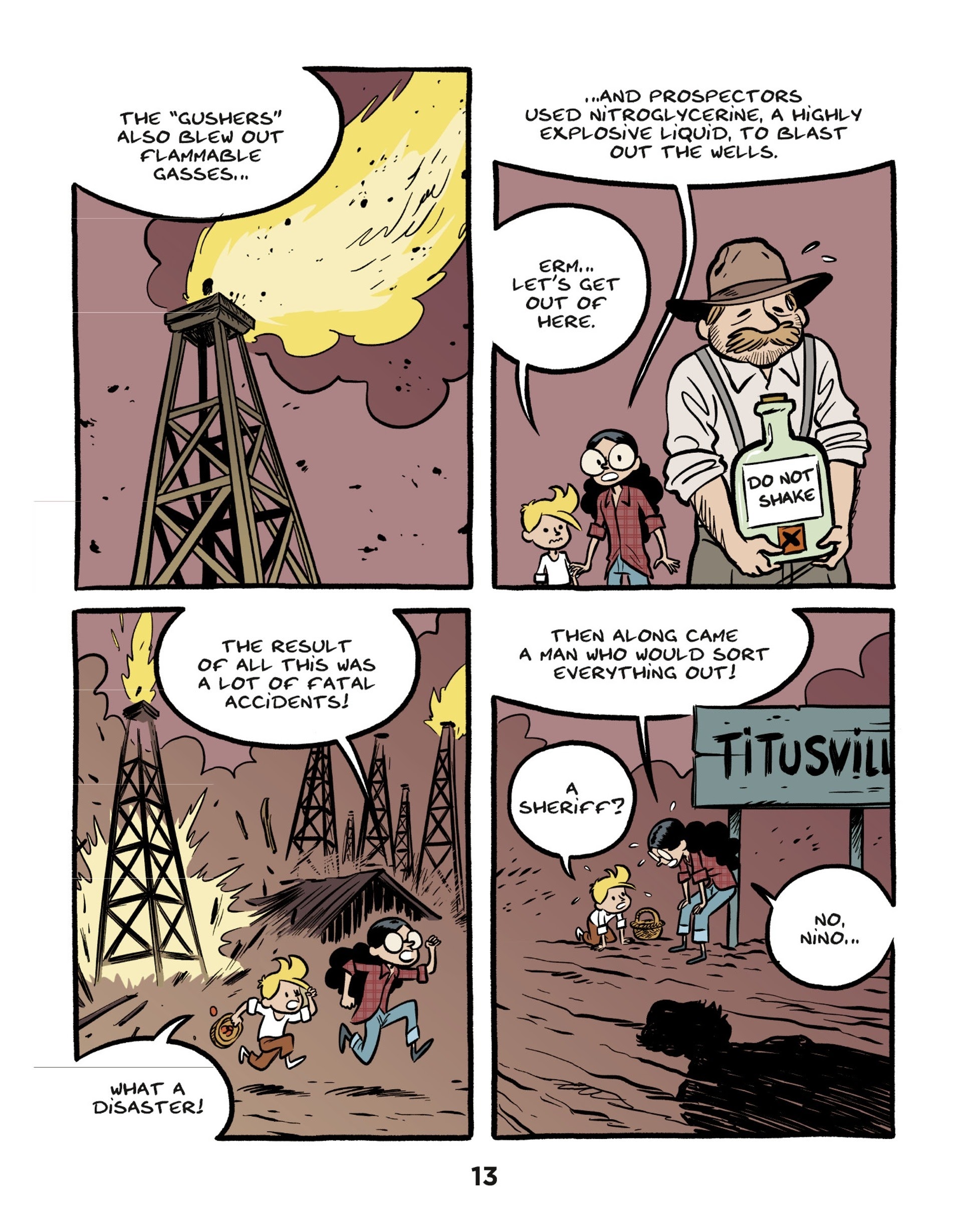Read online On The History Trail With Ariane & Nino comic -  Issue #4 - 13