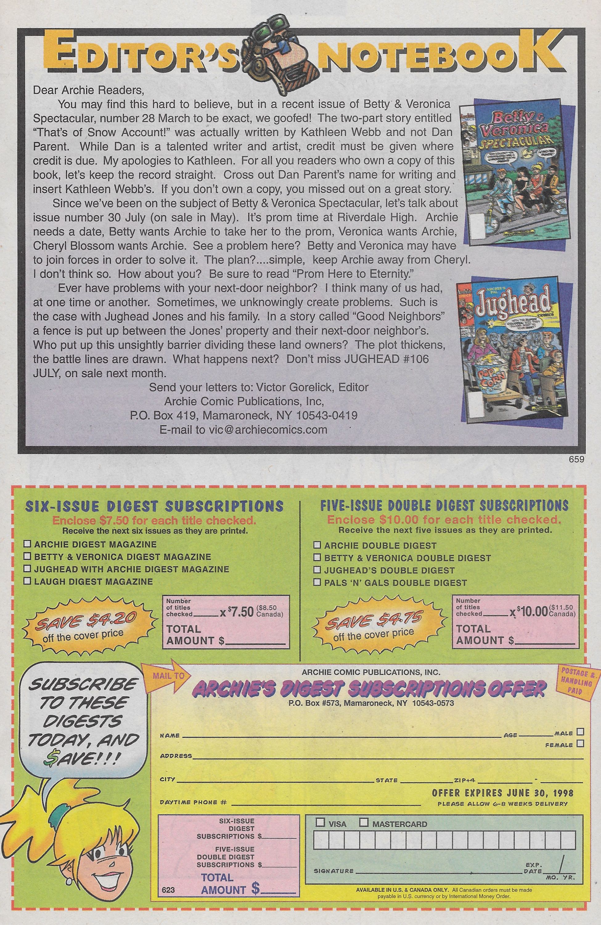 Read online Veronica comic -  Issue #76 - 27