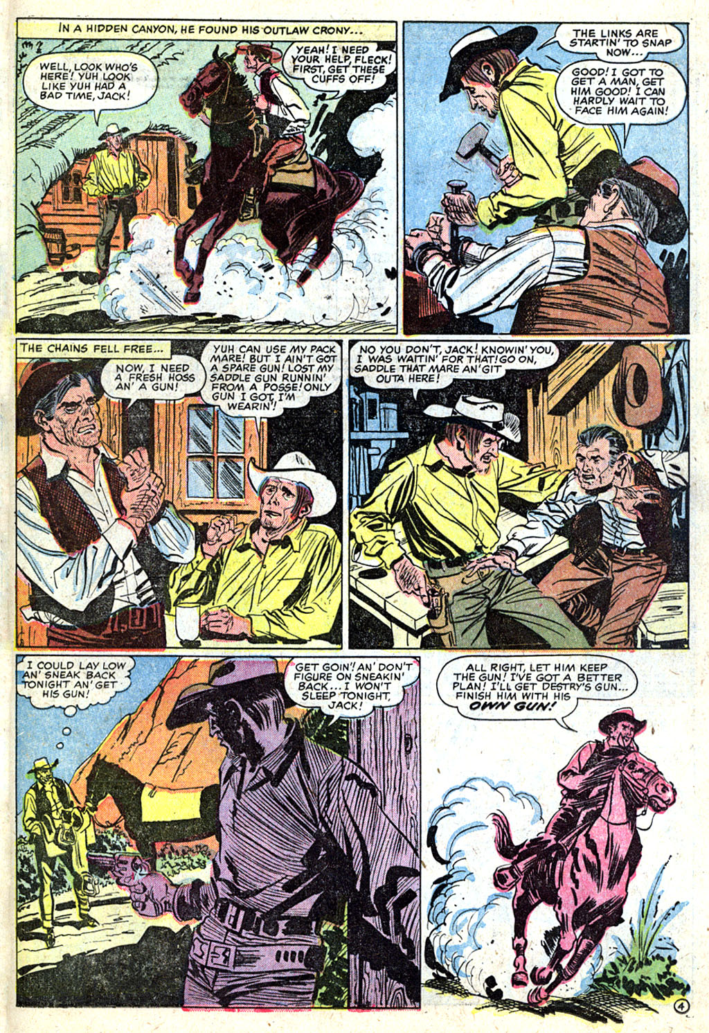 Read online Western Outlaws (1954) comic -  Issue #21 - 13