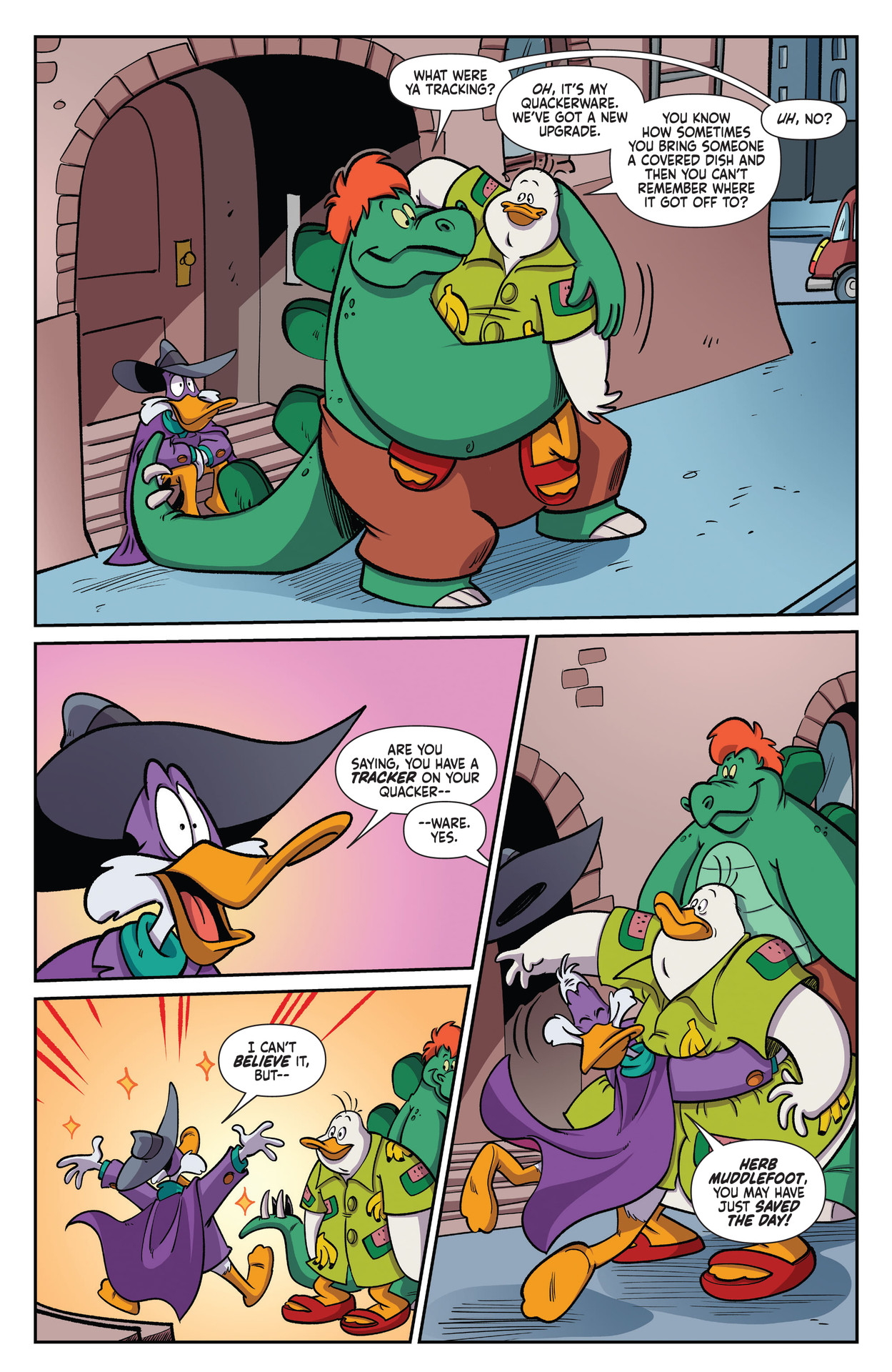 Read online Disney Darkwing Duck comic -  Issue #9 - 26