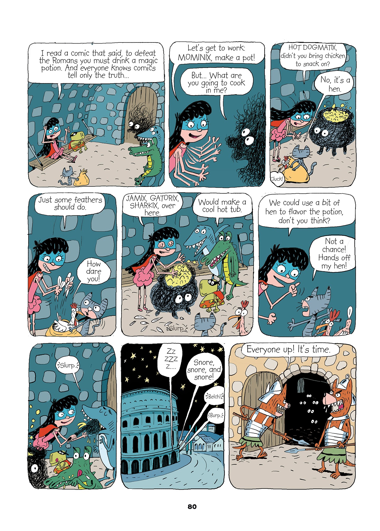 Read online Lola's Super Club comic -  Issue # TPB 1 - 82