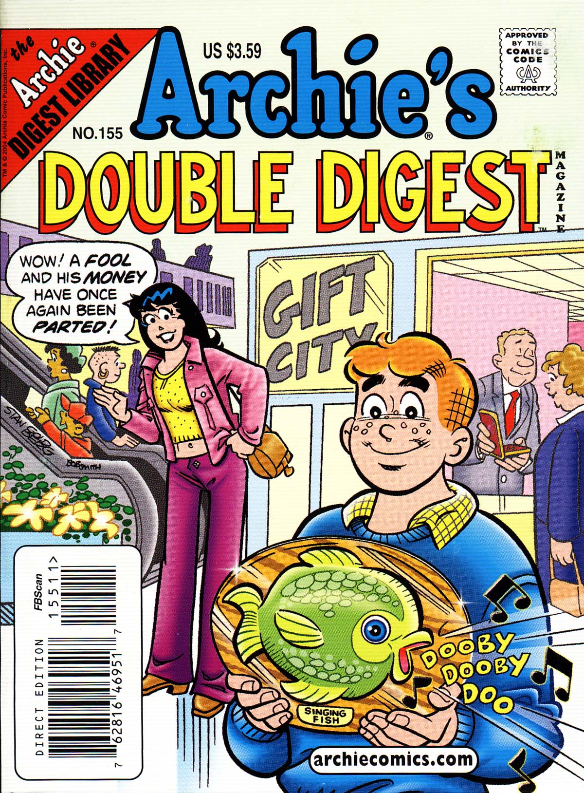 Read online Archie's Double Digest Magazine comic -  Issue #155 - 1
