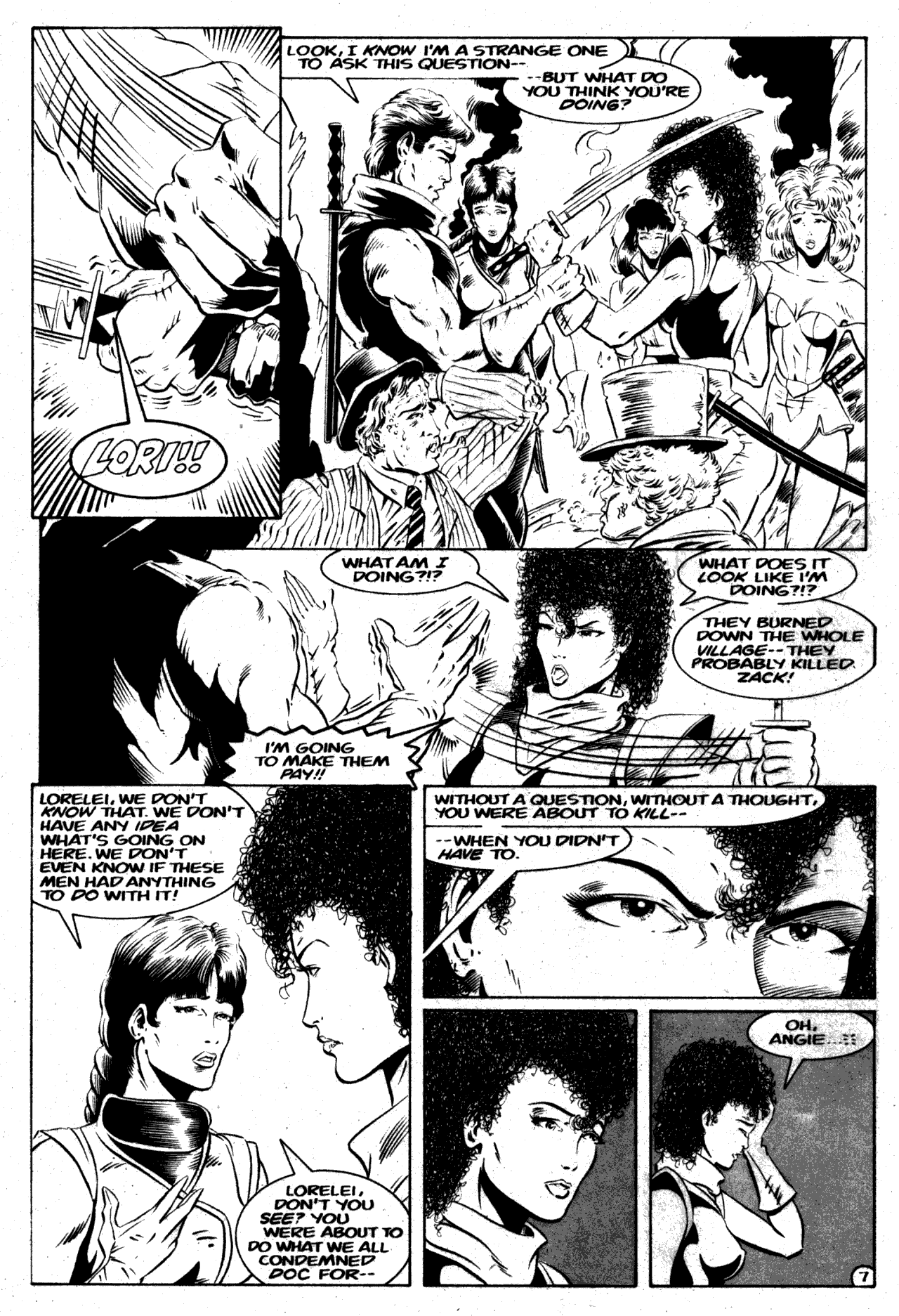Read online Ex-Mutants (1986) comic -  Issue #7 - 13