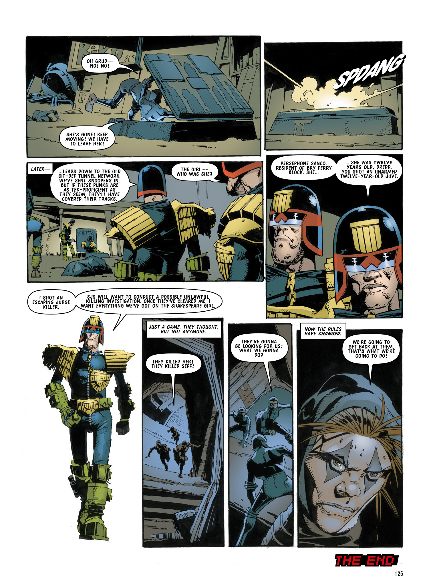 Read online Judge Dredd: The Complete Case Files comic -  Issue # TPB 42 (Part 1) - 127