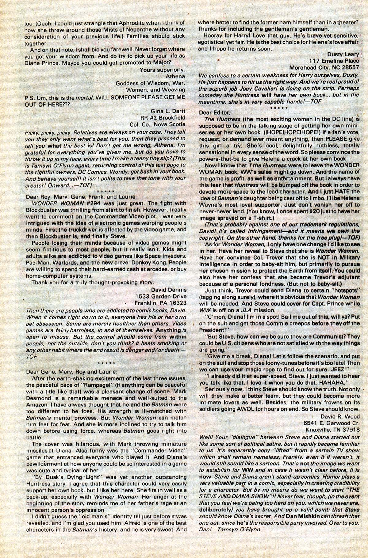 Read online Wonder Woman (1942) comic -  Issue #299 - 21