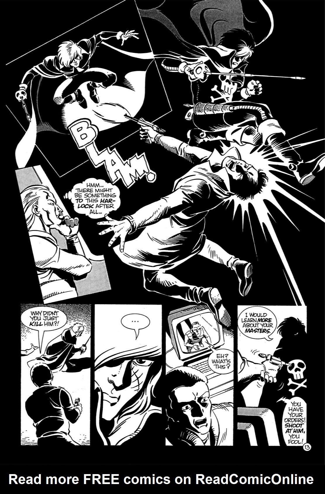 Read online Captain Harlock: The Machine People comic -  Issue #1 - 24
