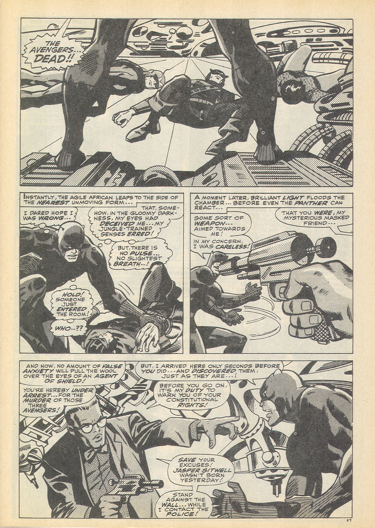 Read online The Avengers (1973) comic -  Issue #70 - 17