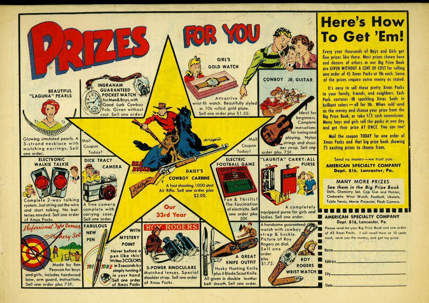 Read online Paul Terry's Mighty Mouse Comics comic -  Issue #29 - 36