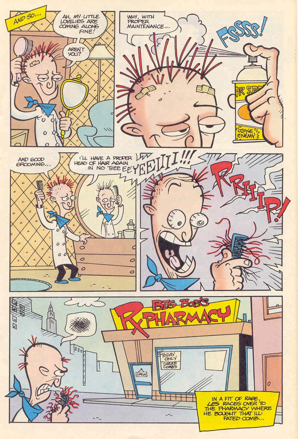 Read online Ren & Stimpy Show Special Powdered Toastman comic -  Issue # Full - 23