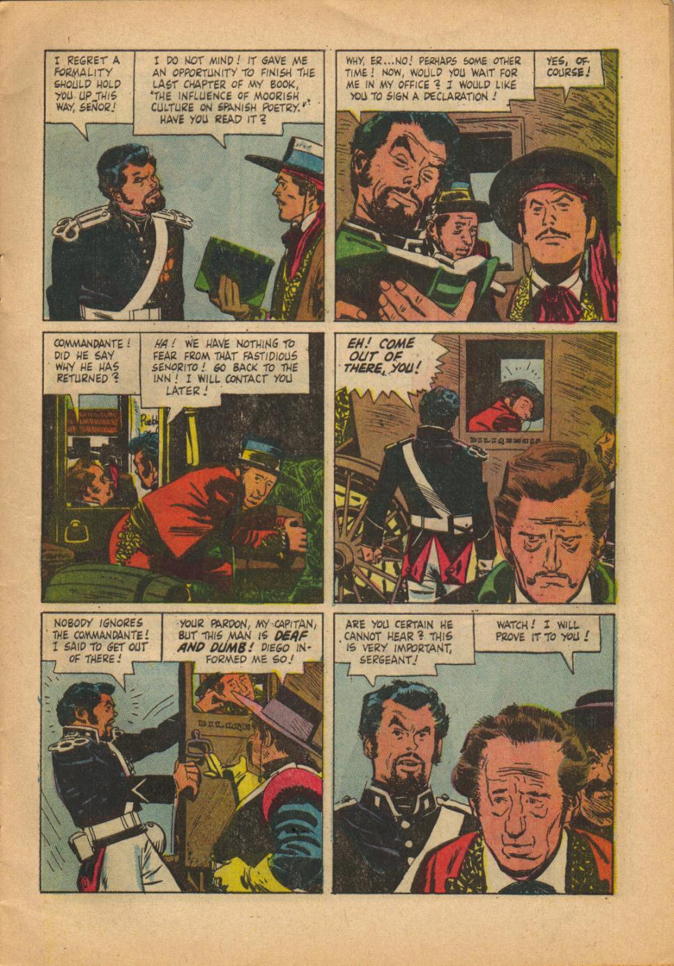 Read online Zorro (1966) comic -  Issue #1 - 9