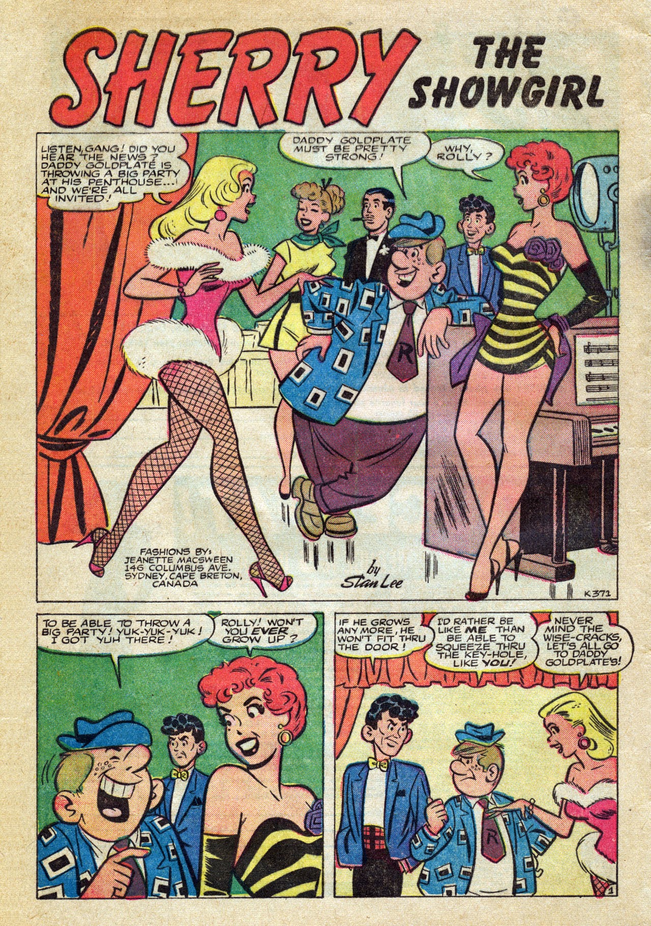 Read online Sherry the Showgirl (1956) comic -  Issue #2 - 28