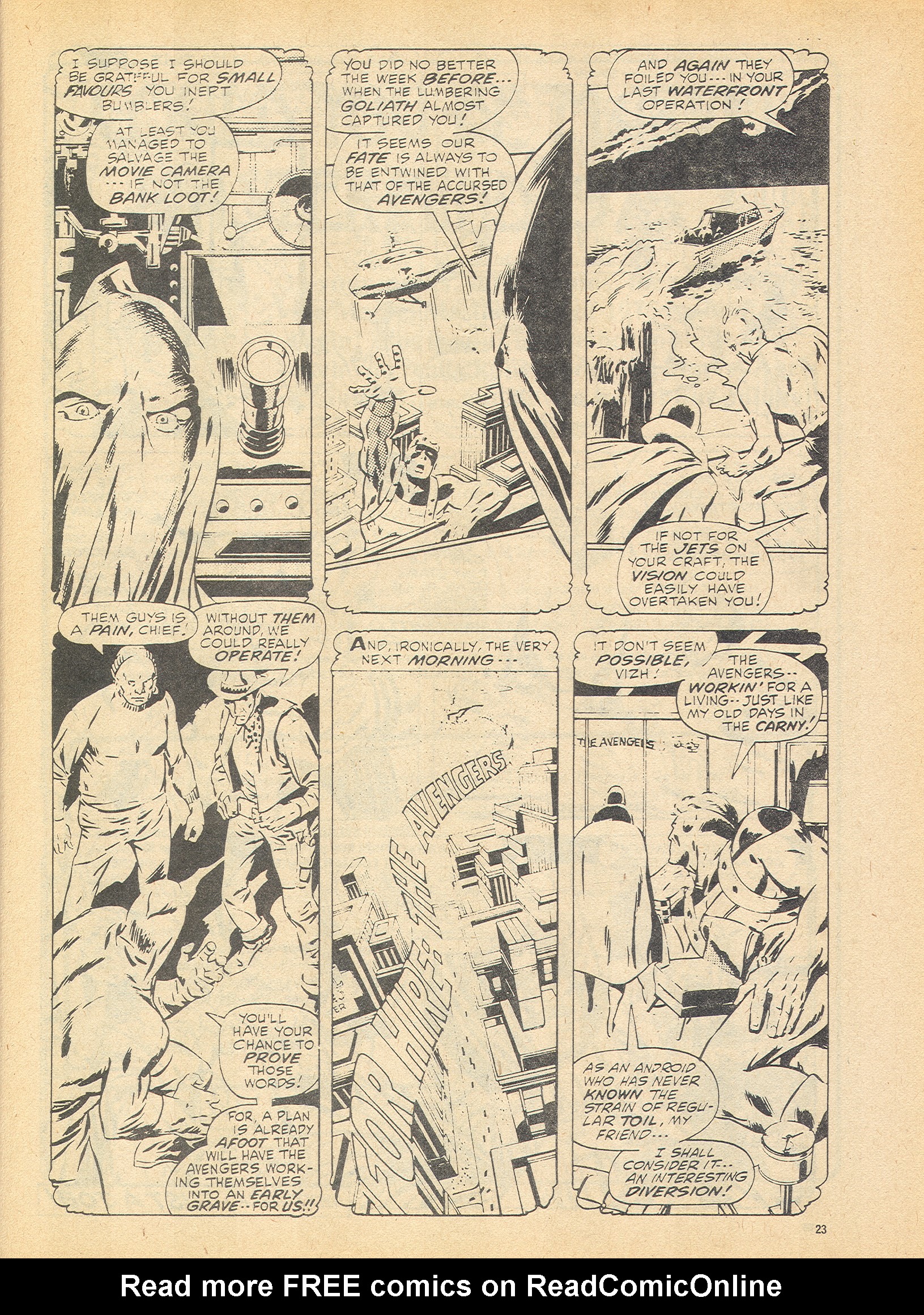 Read online The Avengers (1973) comic -  Issue #118 - 23