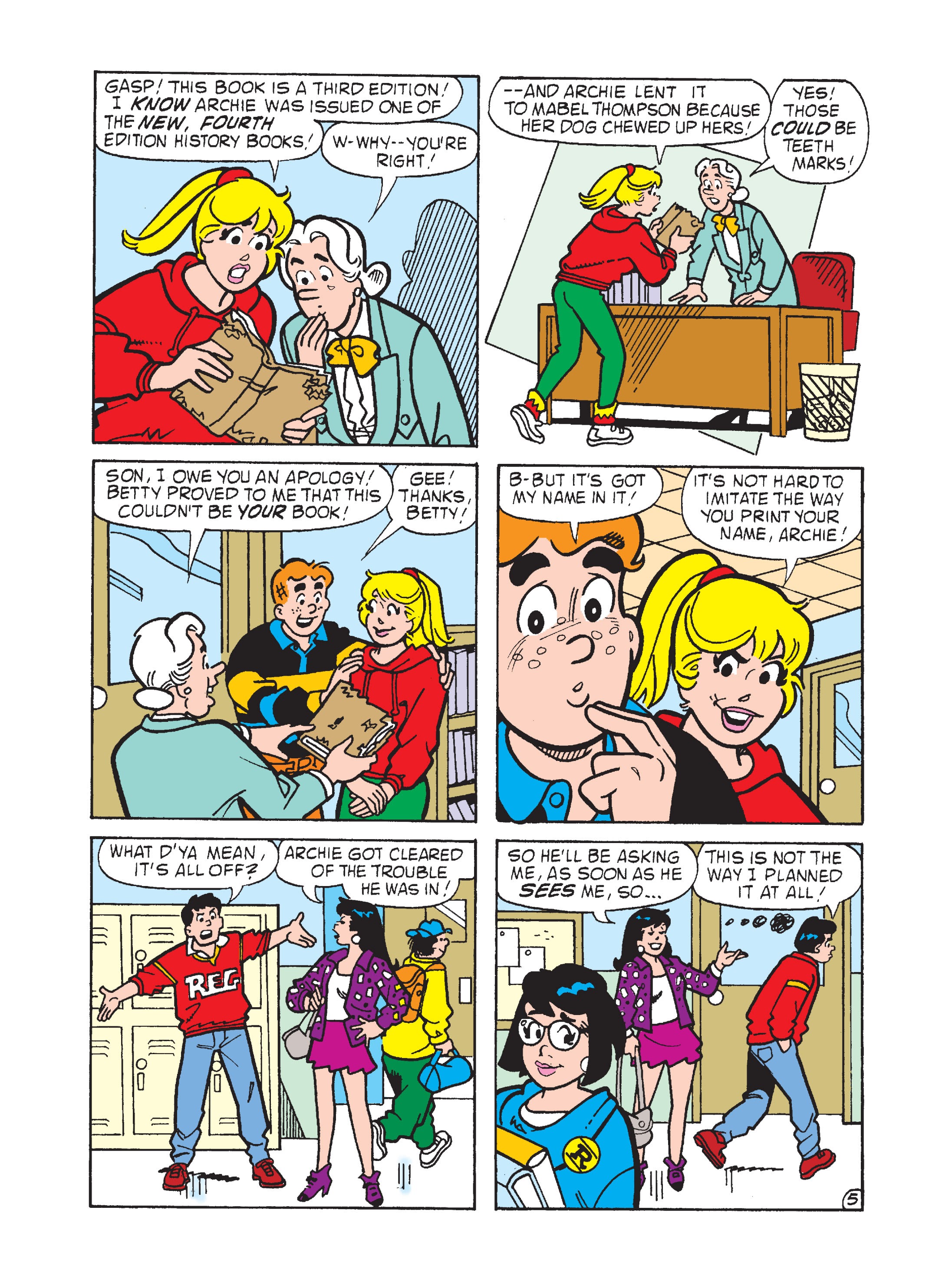 Read online Archie's Double Digest Magazine comic -  Issue #238 - 248