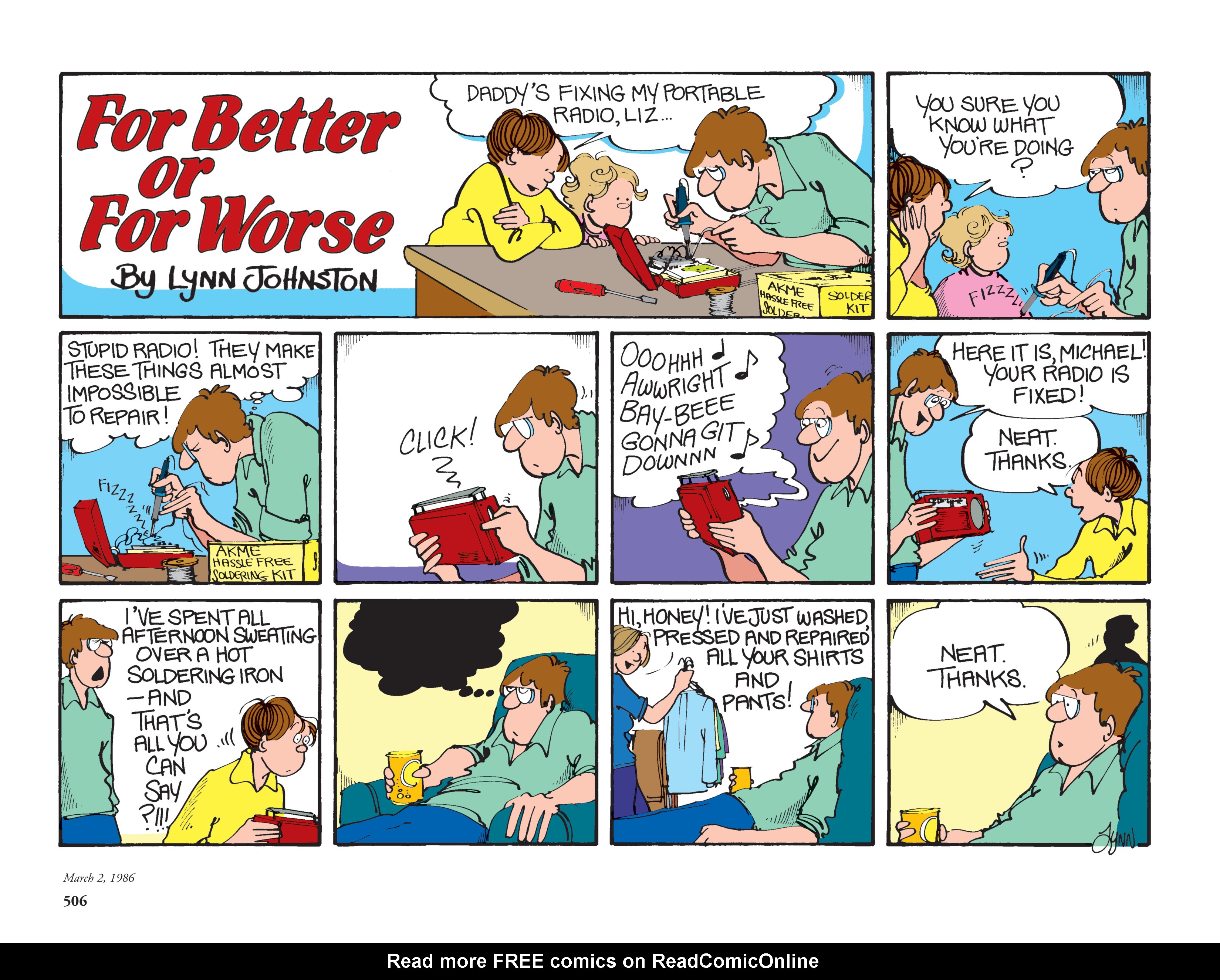 Read online For Better Or For Worse: The Complete Library comic -  Issue # TPB 2 (Part 6) - 7