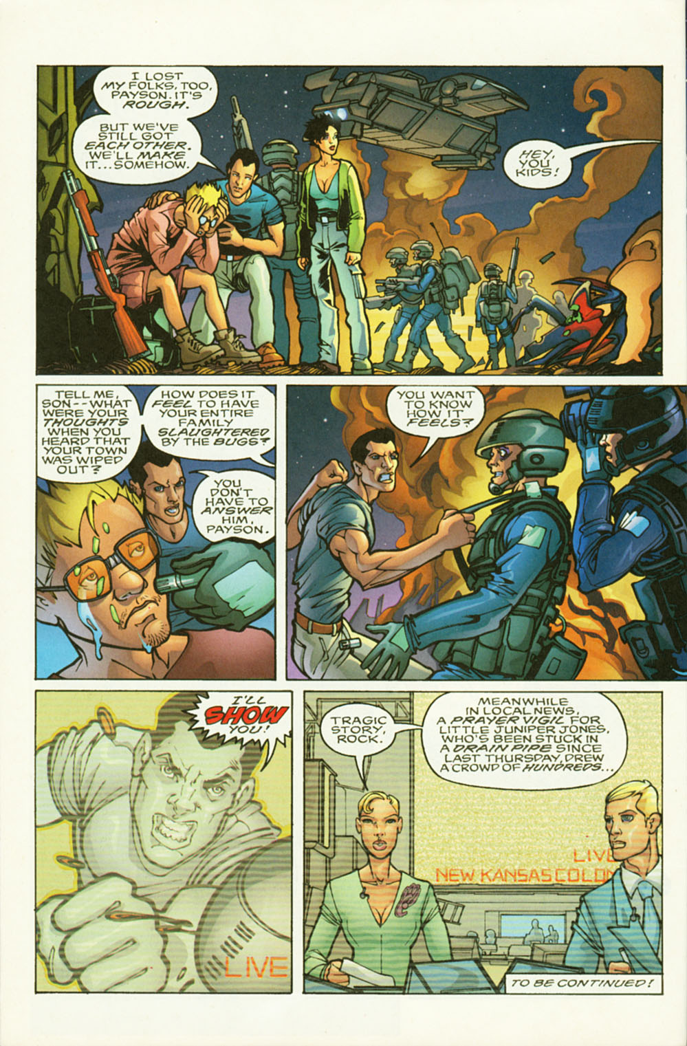 Read online Starship Troopers: Dominant Species comic -  Issue #1 - 24