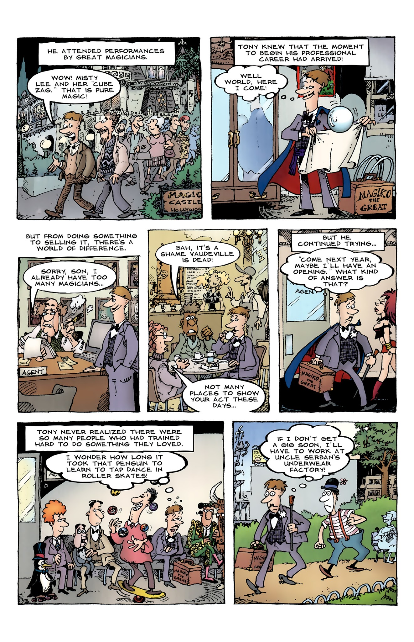 Read online Sergio Aragonés Funnies comic -  Issue #7 - 7
