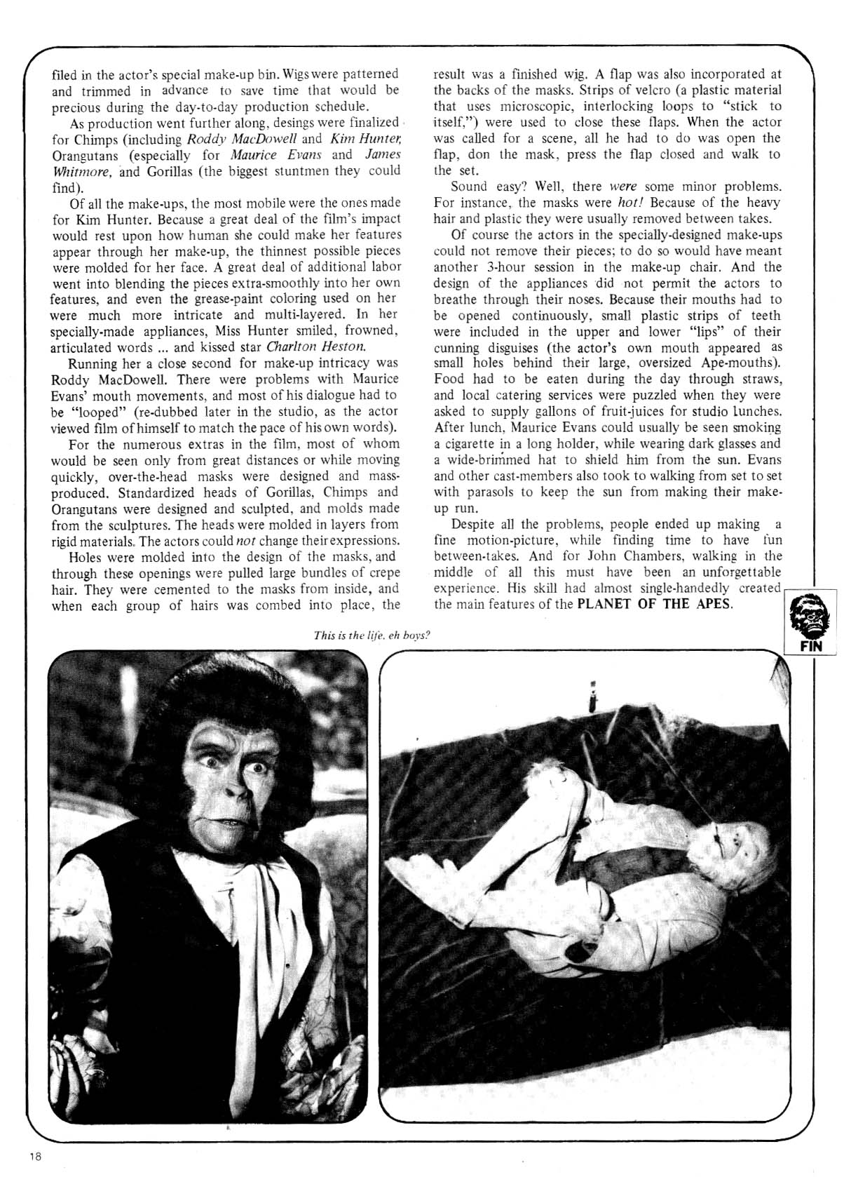 Read online Planet of the Apes (1974) comic -  Issue #1 - 18