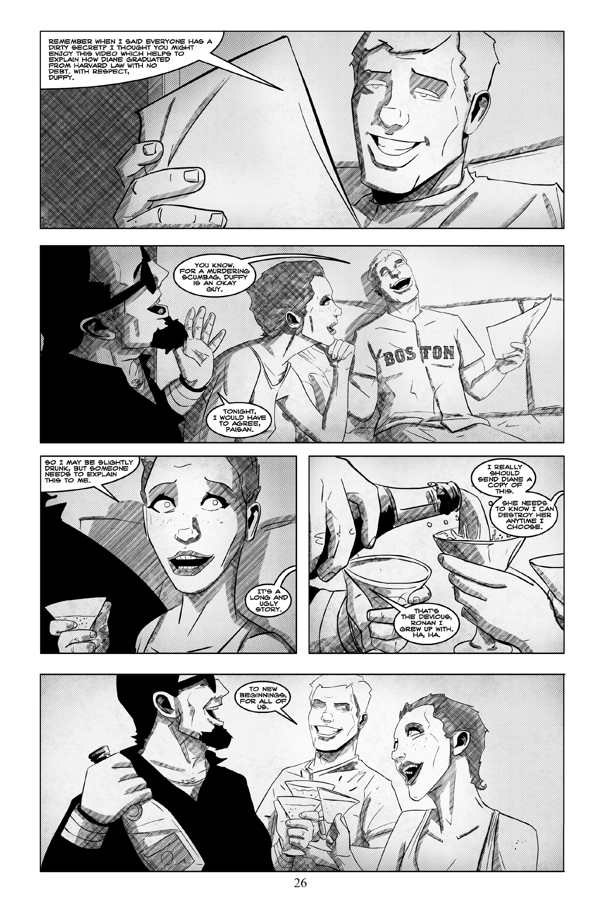 Read online Two Redheads & A Dead Blonde comic -  Issue #5 - 27