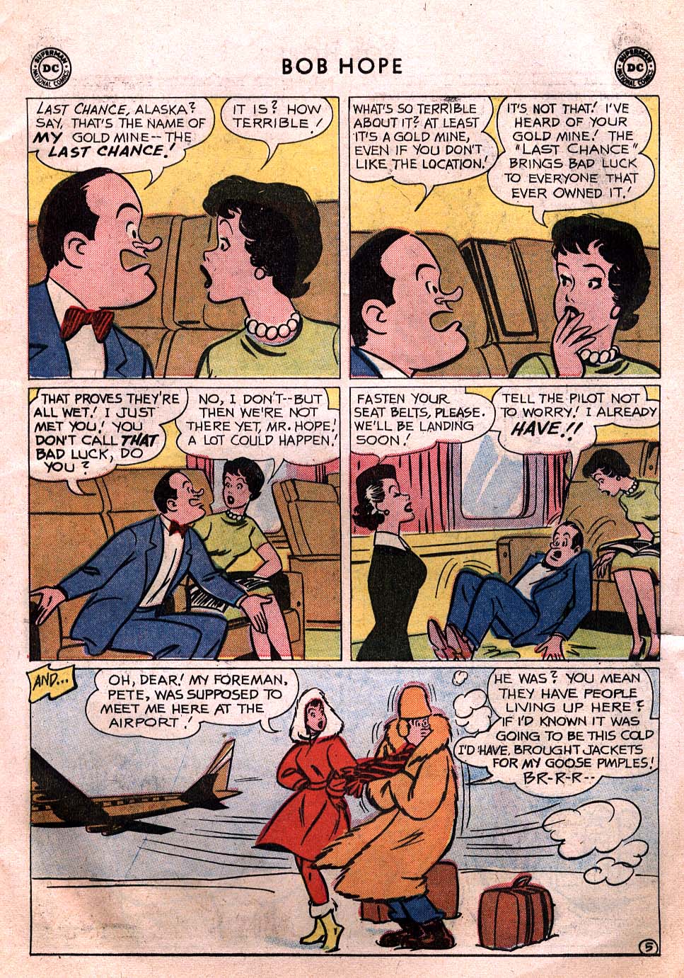 Read online The Adventures of Bob Hope comic -  Issue #63 - 7