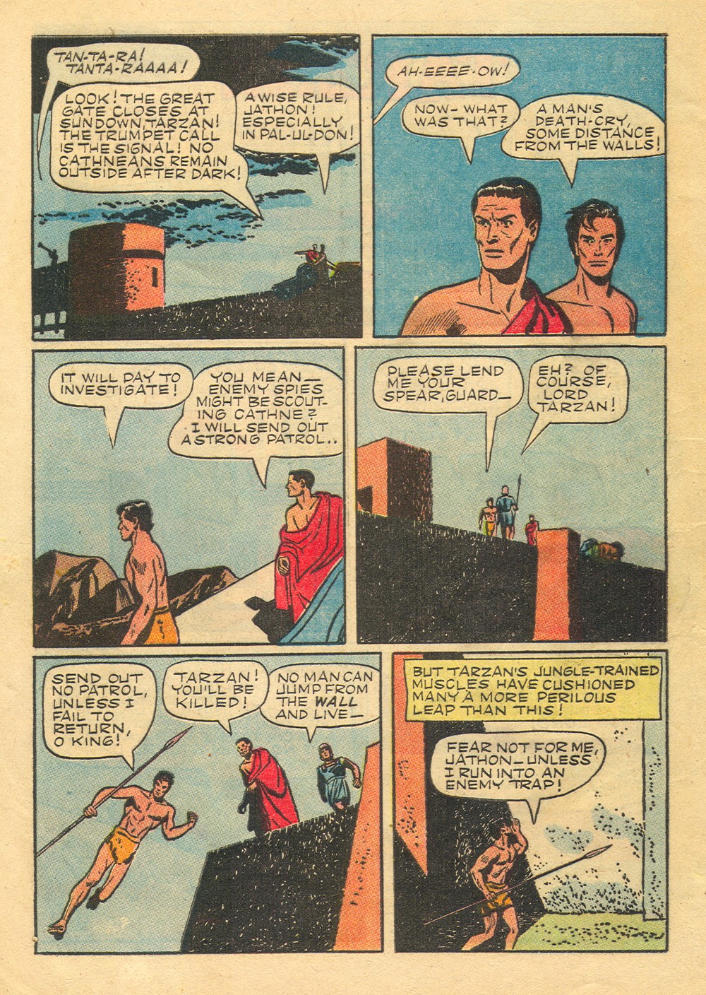 Read online Tarzan (1948) comic -  Issue #36 - 4