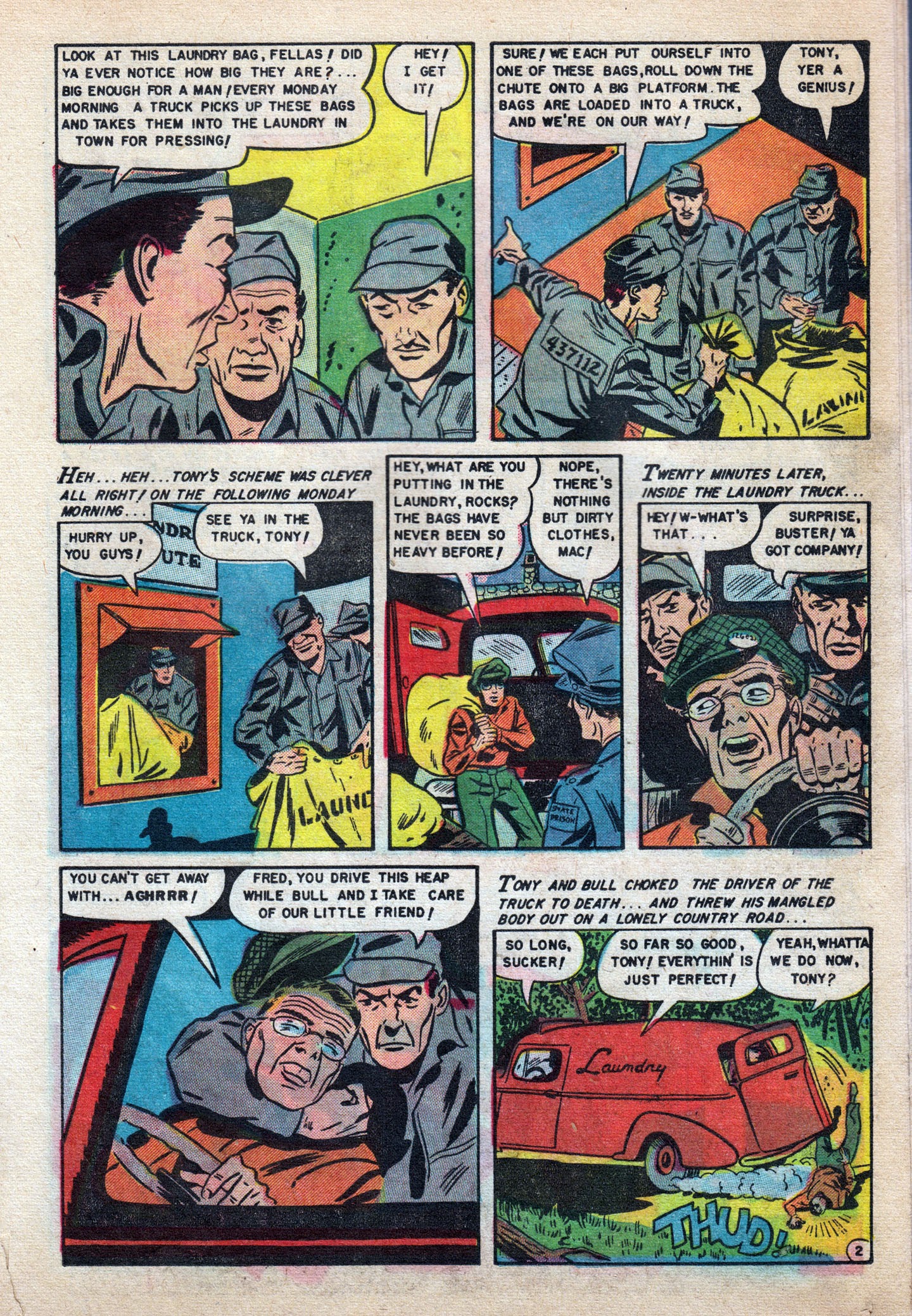 Read online Fight Against Crime comic -  Issue #10 - 11