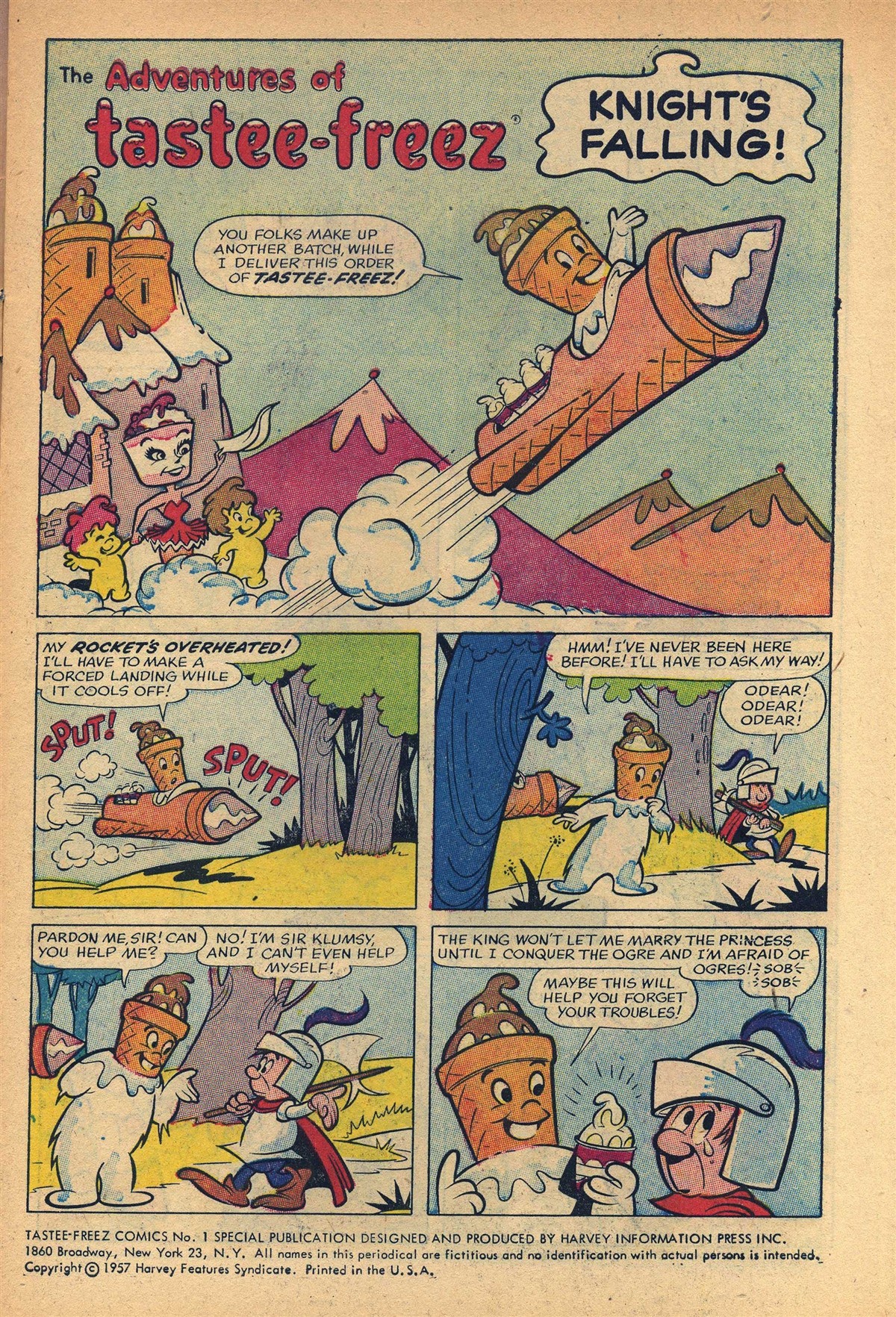 Read online Tastee-Freez Comics comic -  Issue #1 - 3