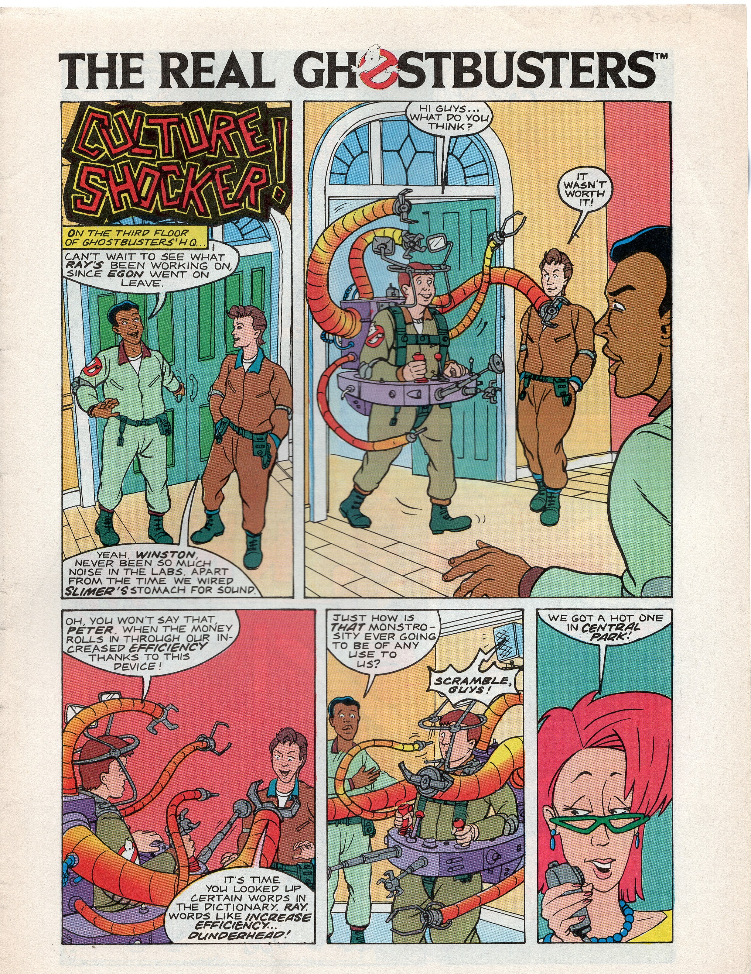 Read online The Real Ghostbusters comic -  Issue #192 - 3