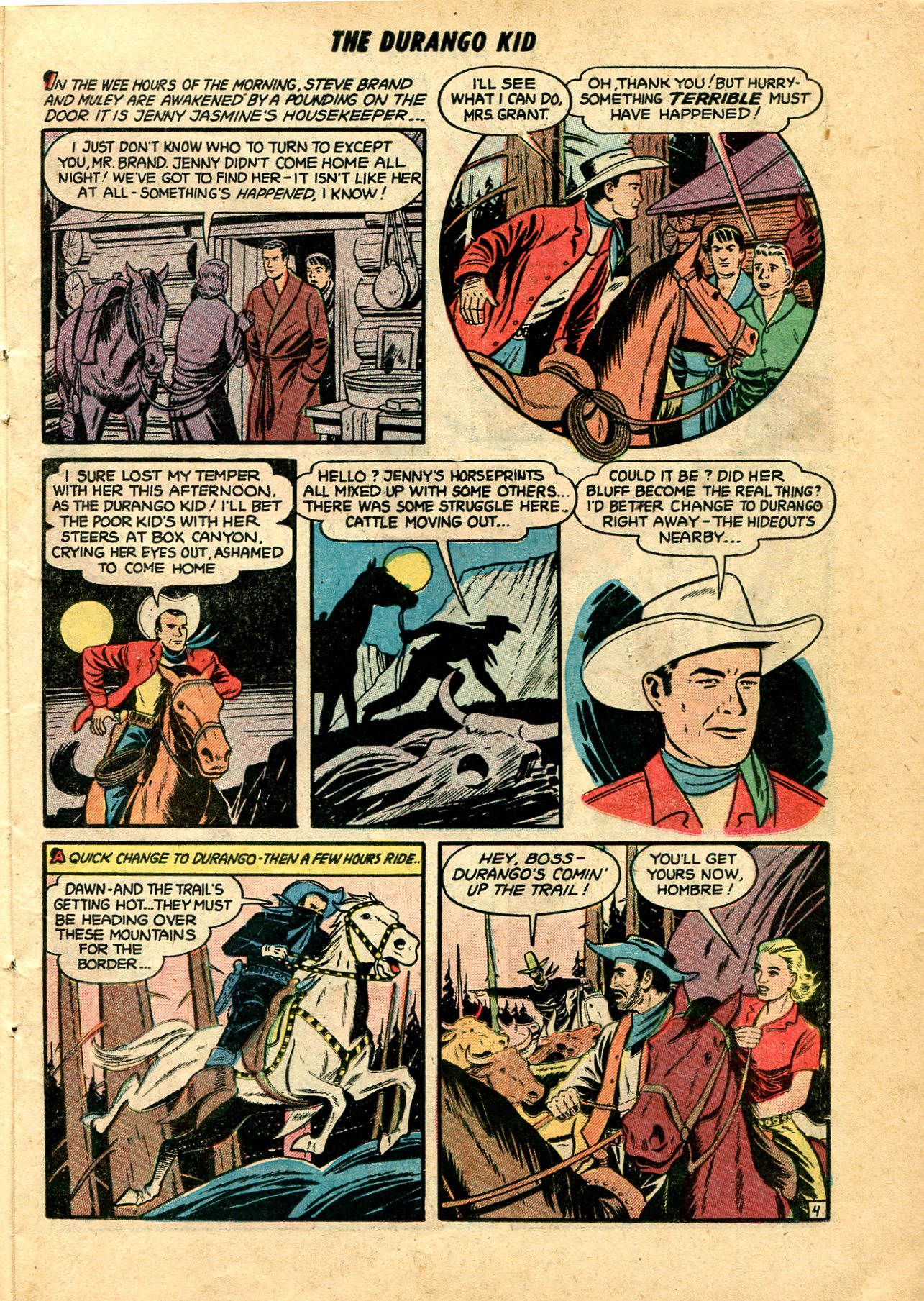 Read online Charles Starrett as The Durango Kid comic -  Issue #22 - 15