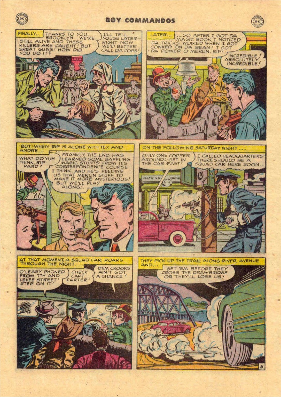 Read online Boy Commandos comic -  Issue #33 - 10