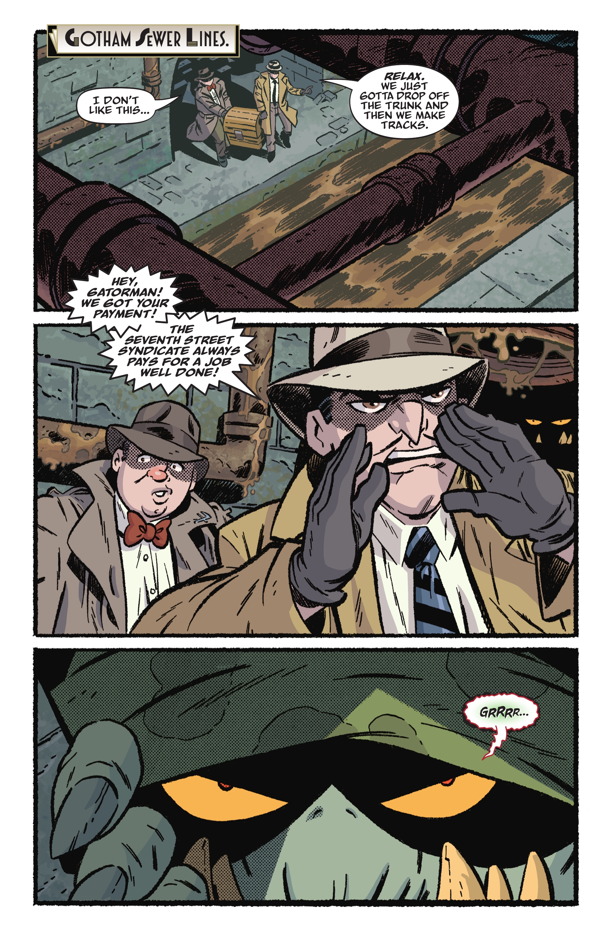 Read online Batman: The Audio Adventures comic -  Issue #1 - 6