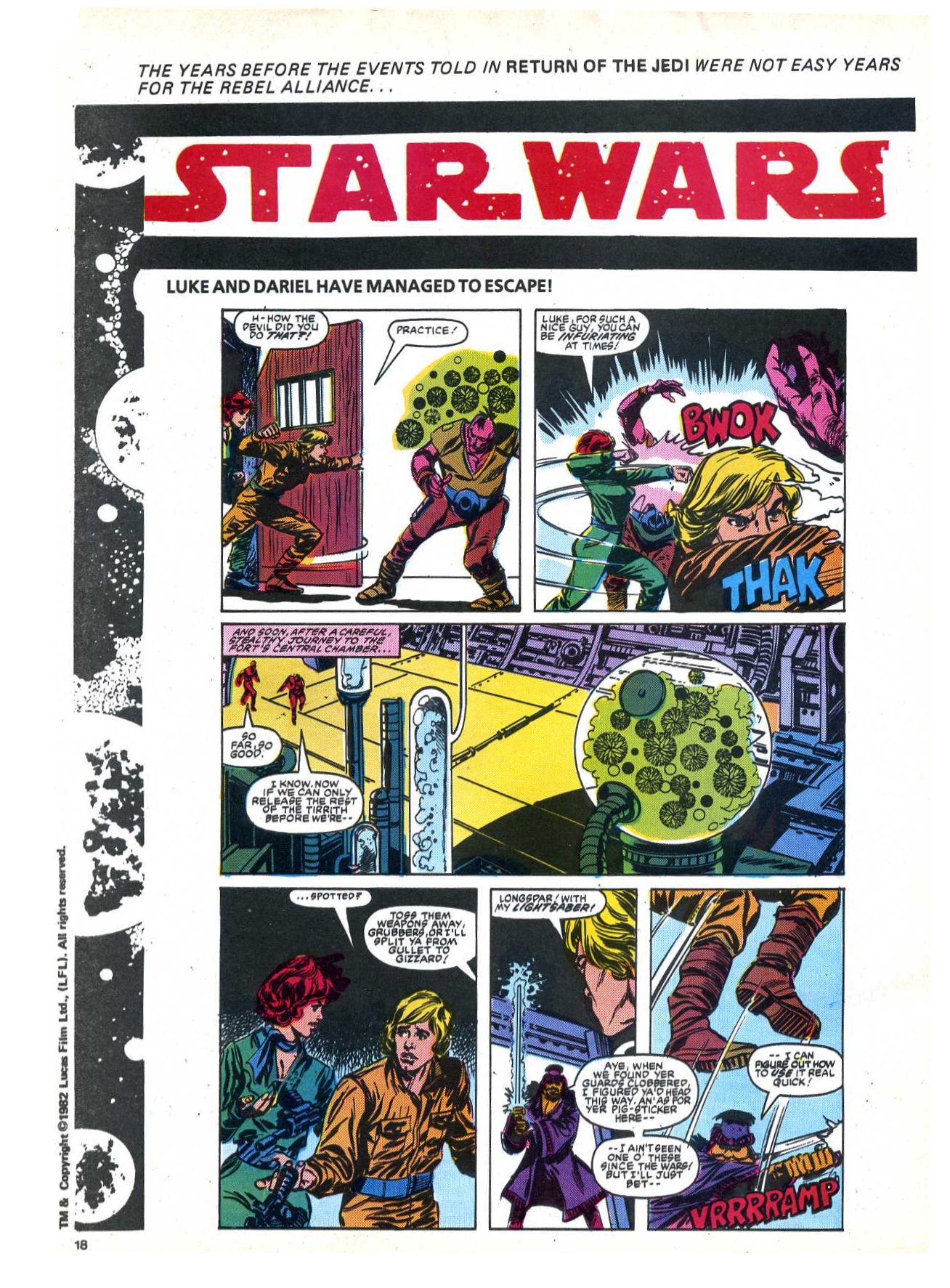 Read online Return of the Jedi comic -  Issue #135 - 18