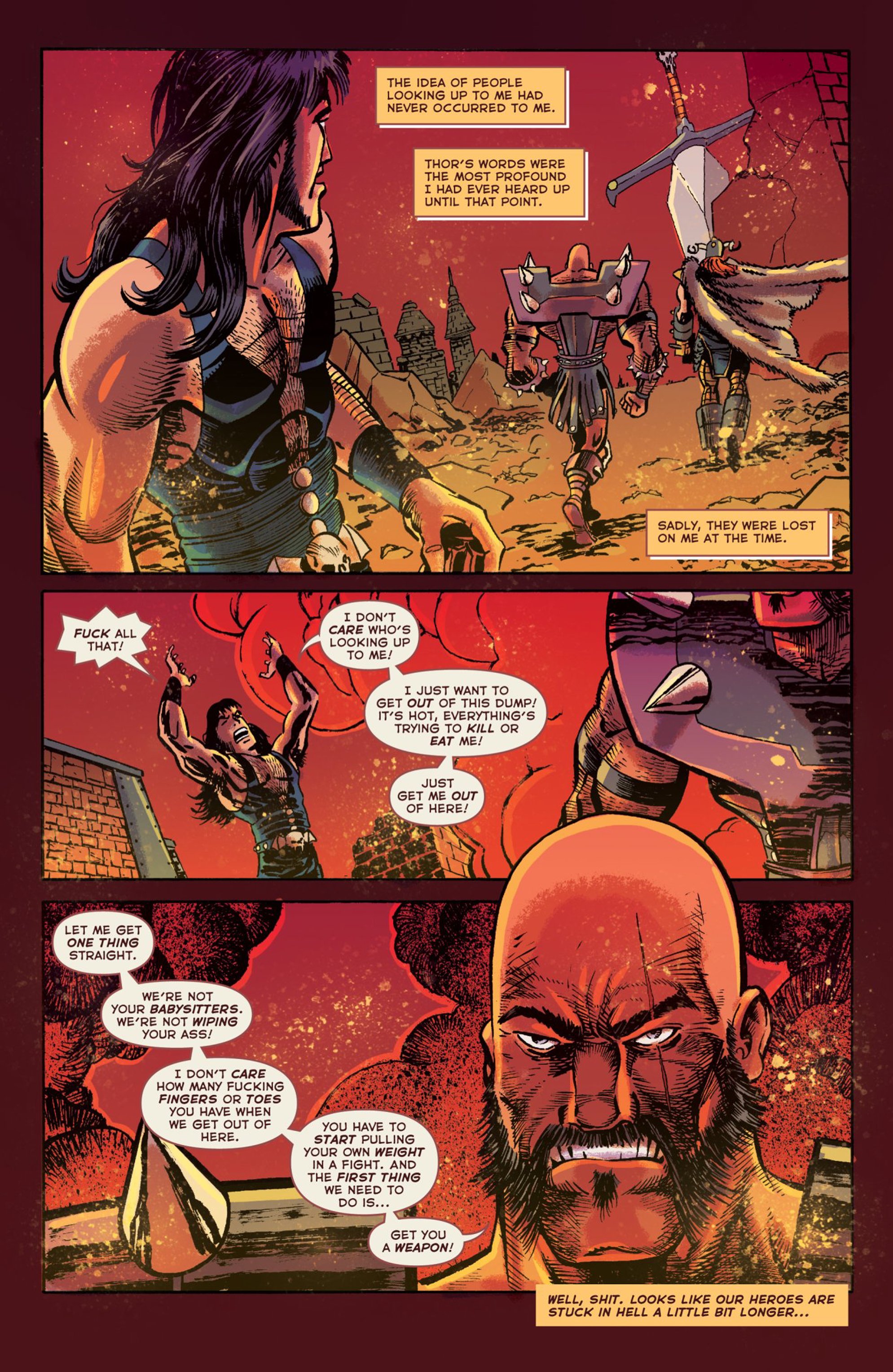 Read online Gods of Brutality comic -  Issue # TPB - 45