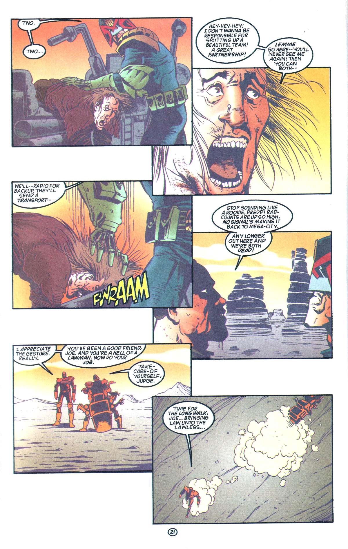 Read online Judge Dredd: Legends of the Law comic -  Issue #5 - 26