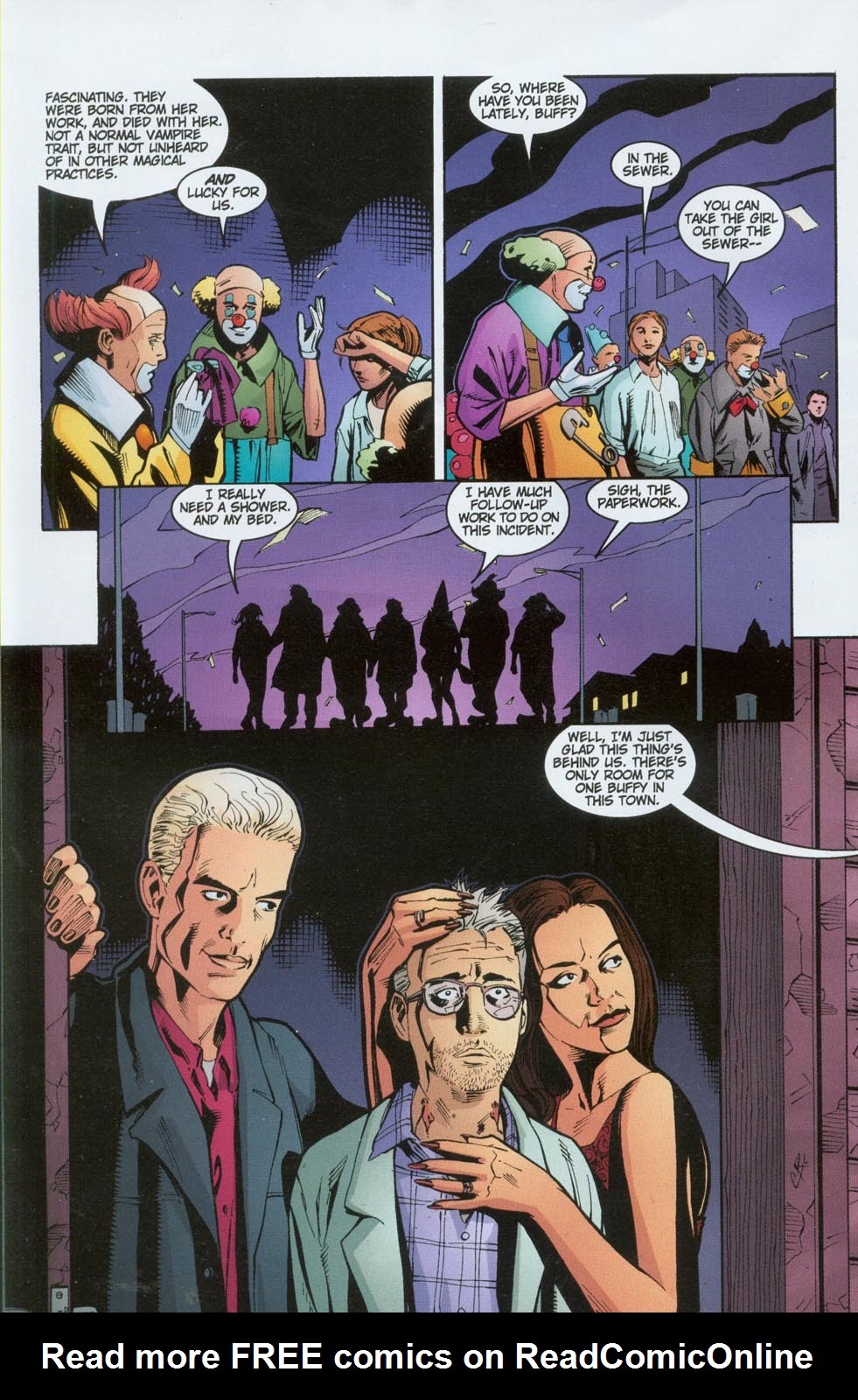 Read online Buffy the Vampire Slayer (1998) comic -  Issue #19 - 22