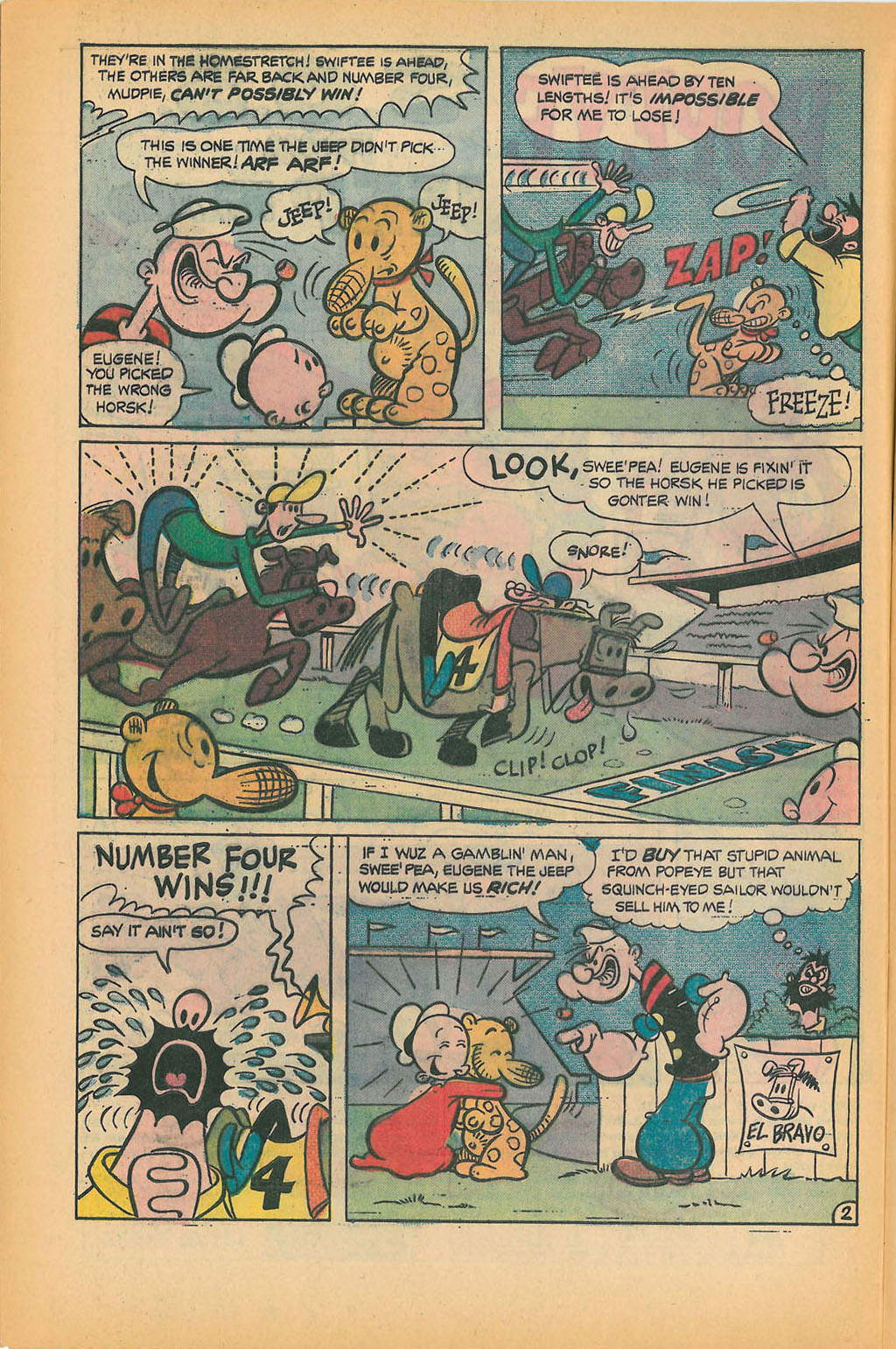 Read online Popeye (1948) comic -  Issue #116 - 4