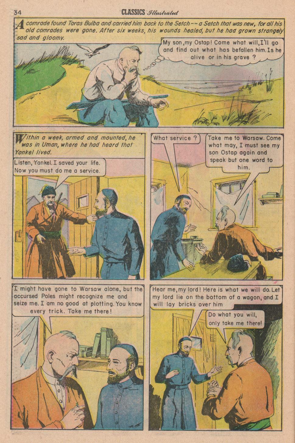 Read online Classics Illustrated comic -  Issue #164 - 36